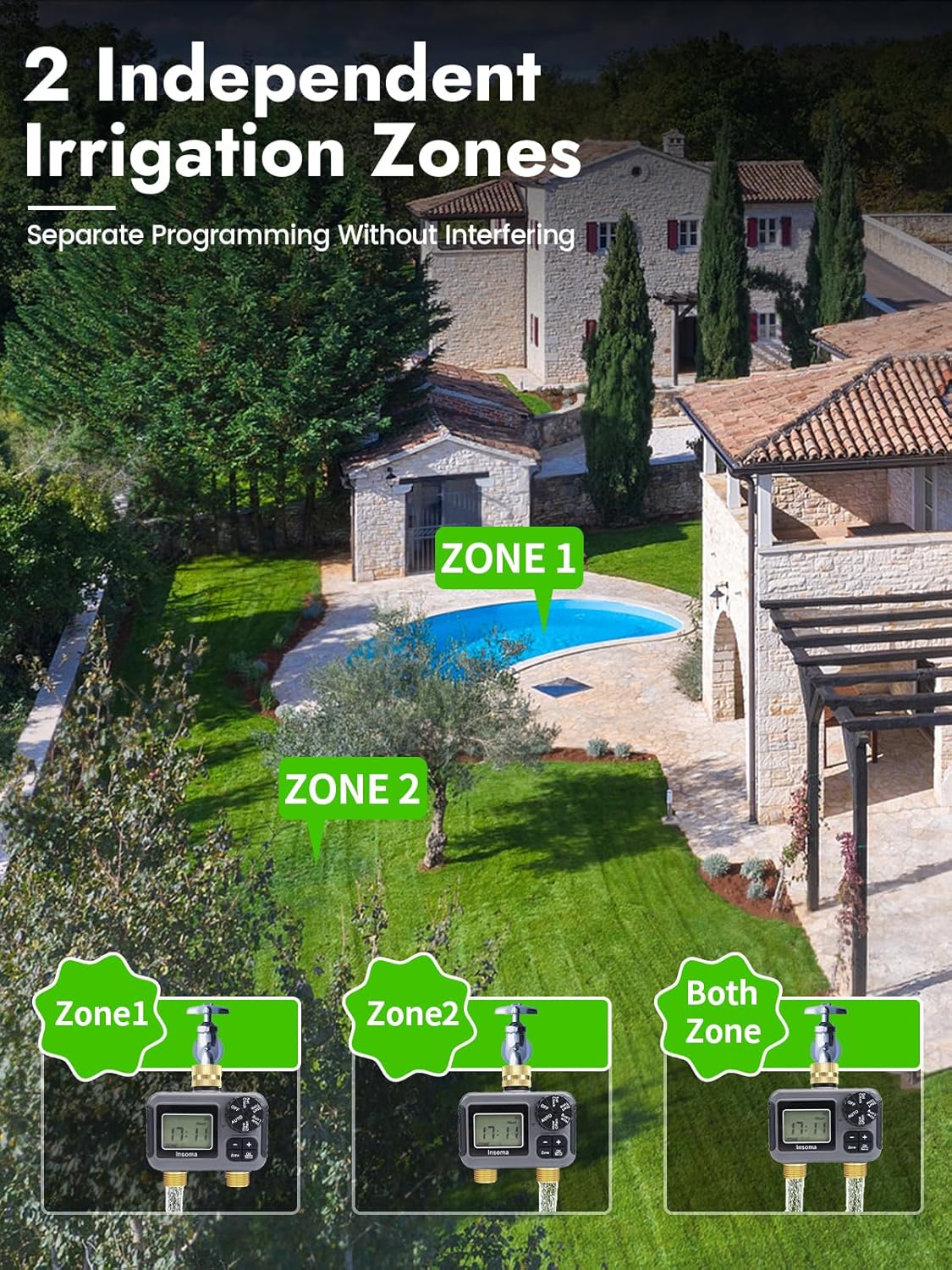 Système d'arrosage intelligent - Timer Dual Outlet avis et prix